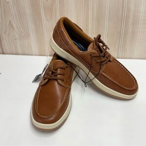 Nautica Brown Leather Boat Shoes